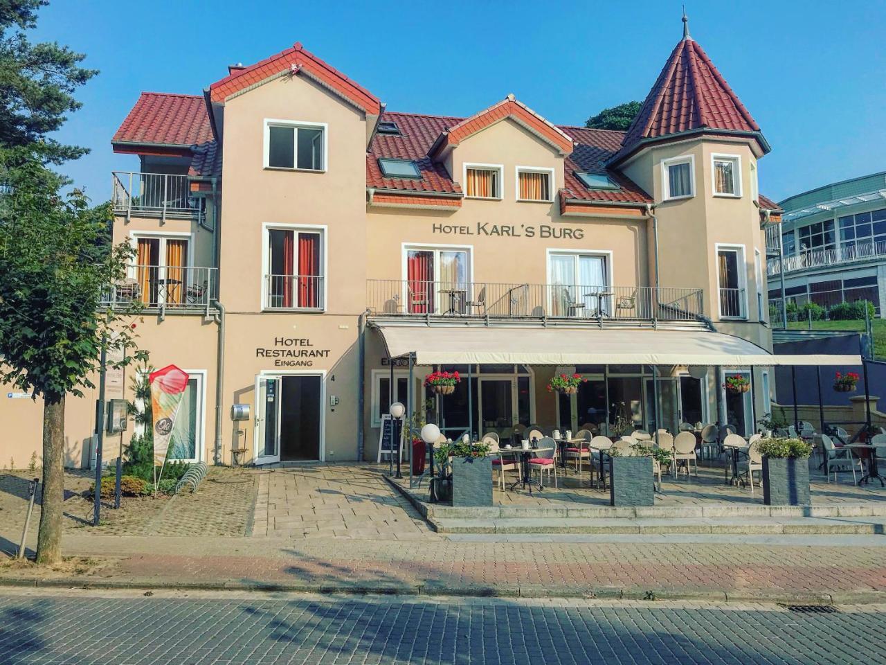 Hotel Karl'S Burg Kölpinsee Kültér fotó
